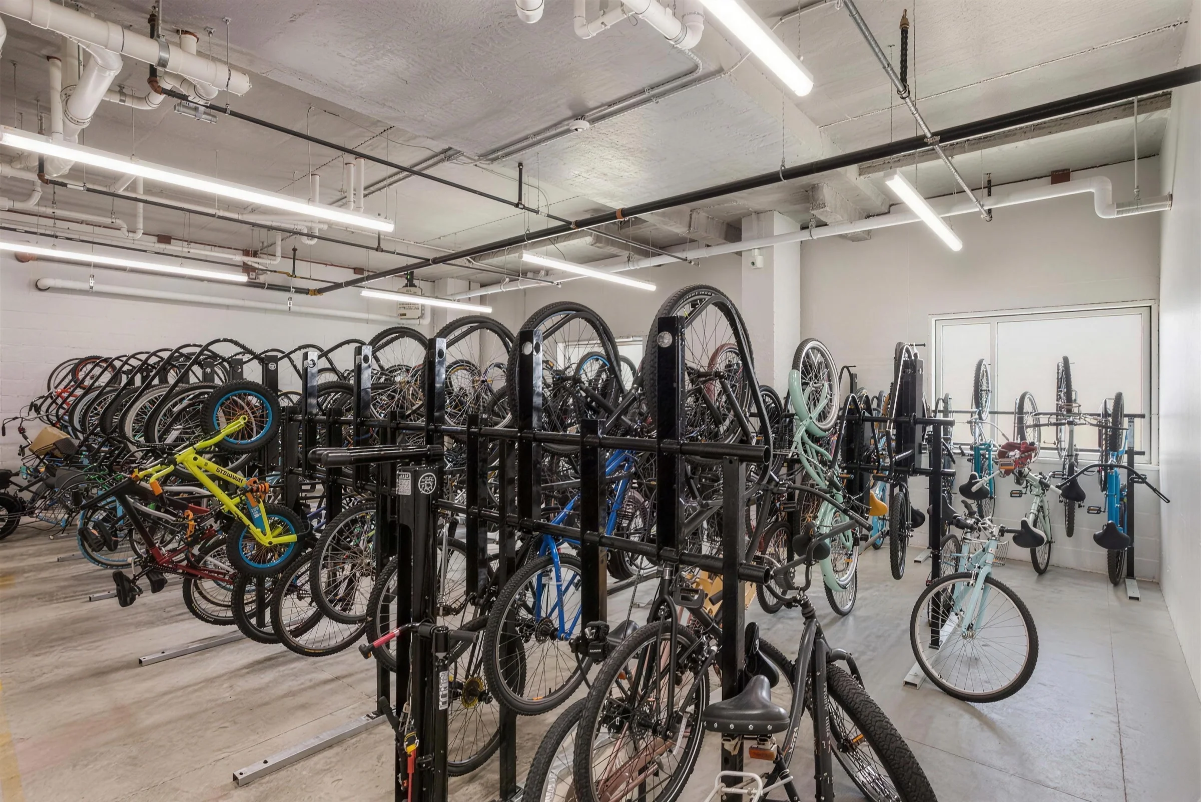 Bike storage room